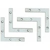 Bgs Technic L formos plokštelė | 75 x 75 x 12 mm | 4 vnt. (80921)