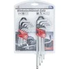 Bgs Technic L tipo raktų rinkinys | ilgi | T-Star (Torx) T10 - T50 / Hex šešiakampis 1,5 - 10 mm | 18 vnt. (822)