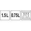 Toya Sa Poland LUND VAKUUMINĖS INDAI 0,75 l, 1,5 l
