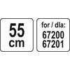 Toya Sa Poland Žarna 55 cm | garų įrenginiui 67200 / 67201 (67203V)