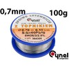 Toya Sa Poland Lydmetalio viela Ø 0,70mm. 100g su fliusu (76806)