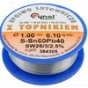 Vorel Toya Sa Poland Lydmetalio viela Ø 1,00mm. 100g su fliusu (76810)