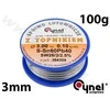 Bikuvalt Toya Sa Poland Lydmetalio viela Ø 3,00mm. 100g su fliusu (76826)