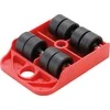 Bgs Technic Plastikiniai transportavimo ratukai | 80 x 105 x 30 mm | 150 kg (80340B)