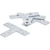 Bgs Technic Plieninių kampainių rinkinys | 70x50x16 mm | 4 vnt. (80927)