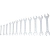 Bgs Technic Plokščių raktų rinkinys atvirais galais | 6 x 7 - 30 x 32 mm | 12 vnt. (1233)