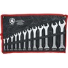 Bgs Technic Plokščių raktų rinkinys atvirais galais | 6 x 7 - 30 x 32 mm | 12 vnt. (1233)