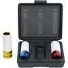 Bgs Technic Plonasienių smūginių galvučių rinkinys su apsaugom | 12,5 mm (1/2") | 17/19/21 mm | 3 vnt. (7310)