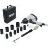 Grąžtas Bgs Technic Pneumatinis smūginis veržliaraktis su rinkiniu – 1/2" (12,5 mm), 320 Nm – 16 vnt (3211)