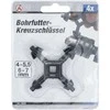Grąžtas Bgs Technic Raktas griebtuvui 4-ių dydžių | Ø 4 / 5,5 / 6/7 mm (8625)