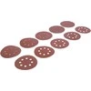 Bgs Technic Šlifavimo lapeliai Ø 125 mm | K 40-180 | 25 vnt. (80817)