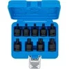 Bgs Technic Smūginių galvučių su T-Star antgaliais rinkinys 1/2" T20–T70 9 vnt. (5486)