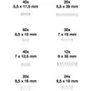 Bgs Technic Spyruoklių asortimentas | Suspaudimo spyruoklės | 246 vnt. (9806)