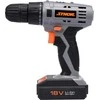 STHOR WIERTARKO - suktuvas 18V 1 x 1,3ah Li-Ion, 1 BIEG, 700 aps./min, 10mm, 17Nm 78983