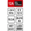 Sthor Oem Automobilinių akumuliatorių įkroviklis Vorel 82553