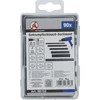 Bgs Technic Susitraukiančių šlangelių (kembrikų) rinkinys | juodi | 90 vnt. (88152)