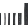 Bgs Technic Susitraukiančių šlangelių (kembrikų) rinkinys | juodi | 90 vnt. (88152)
