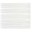 Bgs Technic Suveržimo dirželių asortimentas | balti | 4,8 x 300 mm | 50 vnt. (80772)