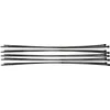 Bgs Technic Suveržimo dirželių asortimentas | juodi | 8,0 x 700 mm | 10 vnt. (80773)