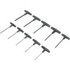Bgs Technic T-rankenėlių atsuktuvų rinkinys | Hex šešiakampis Hex 2-10 mm | 10 vnt. (791)