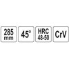 Toya Sa Poland Replės ilgos lenktos | 45°| 285 mm (YT-20411)