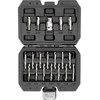 Yato Toya Sa Poland Antgalių rinkinys | sugadintiems T-Star (Torx) ir Hex | 19 vnt. (YT-04584)