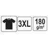 Toya Sa Poland BASIC marškinėliai | žali | 100% medvilnė | 3XL dydis (YT-78493)