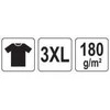 Toya Sa Poland BASIC Oranžinis marškinėliai | oranžiniai | 100% medvilnė | 3XL dydis (YT-78487)