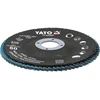 Toya Sa Poland Cirkonio lapelinis šlifavimo diskas | P80 | 125 x 22 mm (YT-833007)