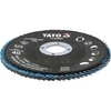 Toya Sa Poland Cirkonio lapelinis šlifavimo diskas | P40 | 125 x 22 mm (YT-833005)