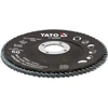Toya Sa Poland Cirkonio lapelinis šlifavimo diskas | P60 | 125 x 22 mm (YT-833006)