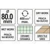 Grąžtas Deimantinė gręžimo karūna Yato YT-60434; 80 mm