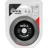 Yato Toya Sa Poland Deimantinis pjovimo diskas keramikai | 125 × 22,23 mm, segmentas 1,8 × 10/20 mm (YT-59973)