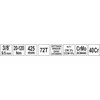 Sourcing Toya Sa Poland Dinamometrinis raktas | su skale | 10 mm (3/8") | 20-120 Nm (YT-07693)