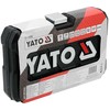 Yato Toya Sa Poland Galvučių su terkšle rinkinys – profesionalus, AS-Drive – 1/4", 68 vnt (YT-14502)