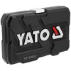 Yato Toya Sa Poland Galvučių su terkšle rinkinys – profesionalus, AS-Drive – 1/4", 68 vnt (YT-14502)