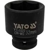 YATO NASADKA UDAROWA SZEŚCIOKĄTNA 1/2" KRÓTKA 32mm