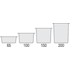 Yato Toya Sa Poland Gastronominis indas GN 1/3 | 325 × 176 × 65 mm | PC polikarbonatas | 2,4 l (YG-00410)