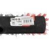 Yato Toya Sa Poland Gatvės šepetys sodo valymui | 300 mm | PET/PVC šeriai | kūginis sriegis (YT-86854)