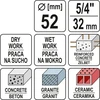 Gręžimo karūna Yato YT-60373; 52 mm