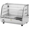 Toya Sa Poland Šildoma vitrina | pastatoma | 160 l | 1500 W | 856 × 568 × 686 mm | 30–90 °C | 3 lentynos | stumdomos durys | nerūdijantis plienas ir stiklas | LED | vandens talpa drėgmei (YG-04981)