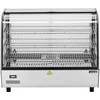 Toya Sa Poland Šildoma vitrina | pastatoma | 160 l | 1500 W | 856 × 568 × 686 mm | 30–90 °C | 3 lentynos | stumdomos durys | nerūdijantis plienas ir stiklas | LED | vandens talpa drėgmei (YG-04981)