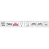 Prailgintojas elektros 3x1mm² plastikinis Vorel | 30m