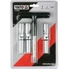Toya Sa Poland Kaitinimo žvakių galvučių rinkinys – su kardano jungtimis – 3/8", 8–10 mm, 4 vnt (YT-05347)