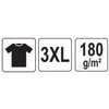 Toya Sa Poland Marškinėliai BASIC | mėlyni | 100% medvilnė | 3XL dydis (YT-78499)