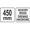 Toya Sa Poland Medinė rankena | 80 mm grindinio plaktukui YT-45484. (YT-45489)