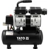 Toya Sa Poland Oro kompresorius tylus | betepalinis | 6L/0.8MPA/8BAR/116PSI/ 107l/min | 550 W (YT-23340)