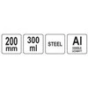Toya Sa Poland Pistoletas silikonui 200 mm | 300 ml (YT-67532)