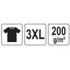 Toya Sa Poland POLO marškinėliai | balti | 100% medvilnė | 3XL dydis (YT-78611)