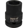 YATO NASADKA UDAROWA SZEŚCIOKĄTNA 1/2" KRÓTKA 17mm